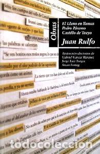 Libros: Obras. Juan Rulfo - Juan Rulfo