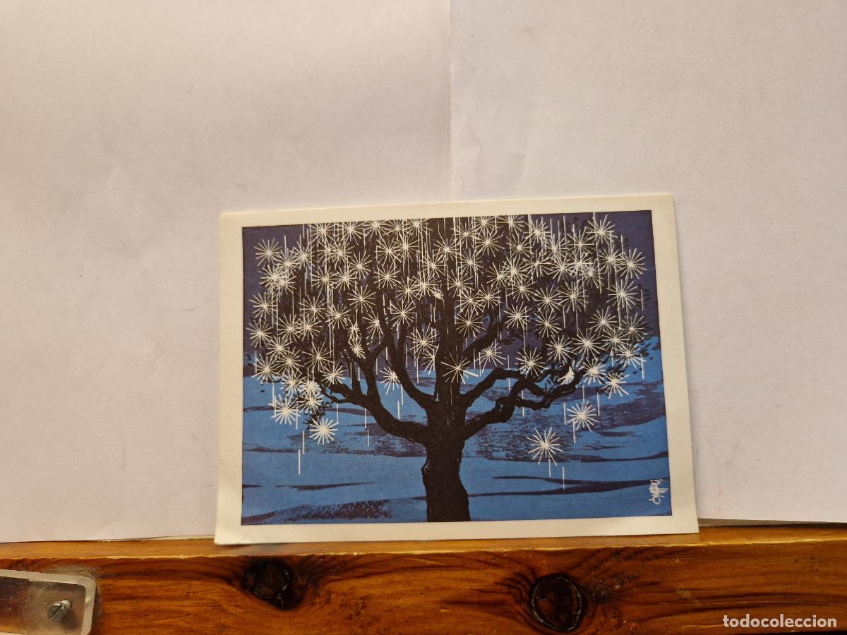 Libros: BONITA POSTAL CIRCULADA. DIPTICO. FELIZ NAVIDAD Y PROSPERO A&Ntilde;O NUEVO. DICIEMBRE
