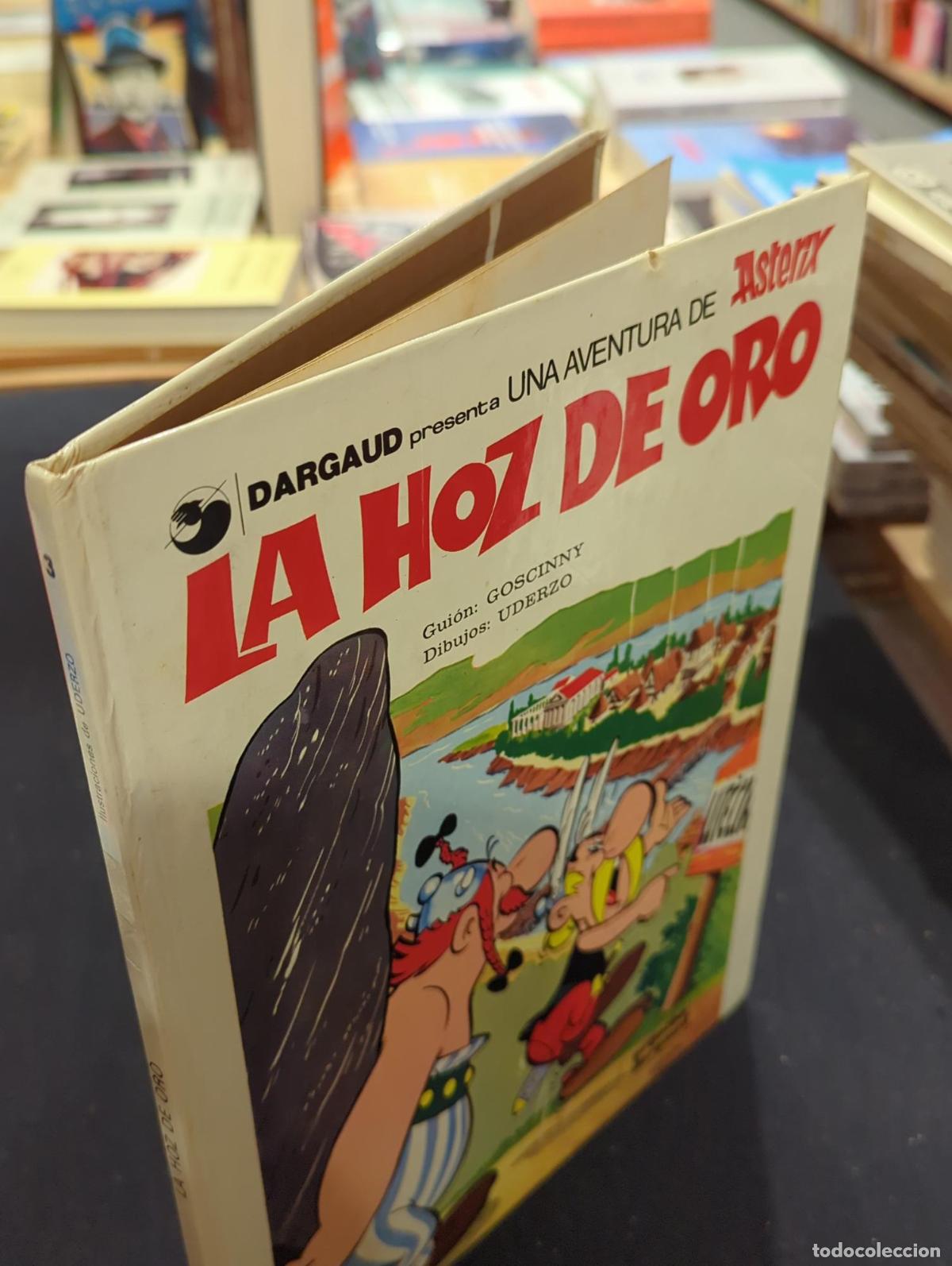 Libros: Ast&eacute;rix. La hoz de oro - - Foto 3