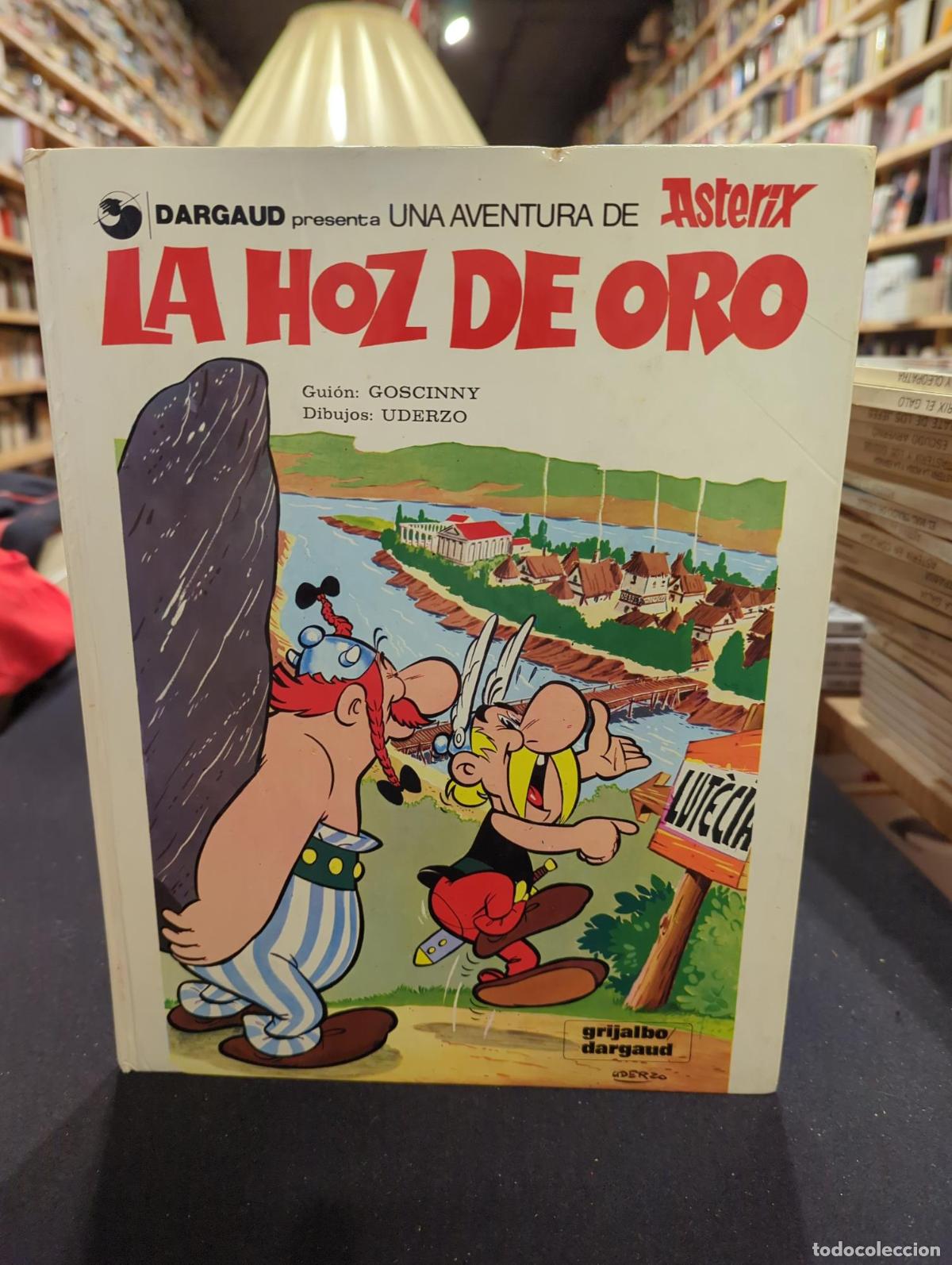 Libros: Ast&eacute;rix. La hoz de oro -