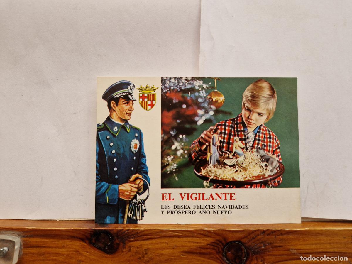 Libros: BONITA POSTAL. CIRCULADA. FELIZ NAVIDAD Y PROSPERO A&Ntilde;O NUEVO. EL VIGILANTE. LES DESEA FELIZ NAVIDAD