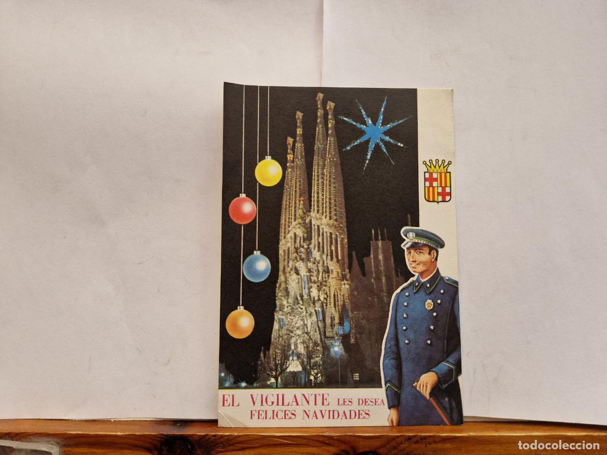 Libros: BONITA POSTAL. CIRCULADA. FELIZ NAVIDAD Y PROSPERO A&Ntilde;O NUEVO. EL VIGILANTE. LES DESEA FELIZ NAVIDAD