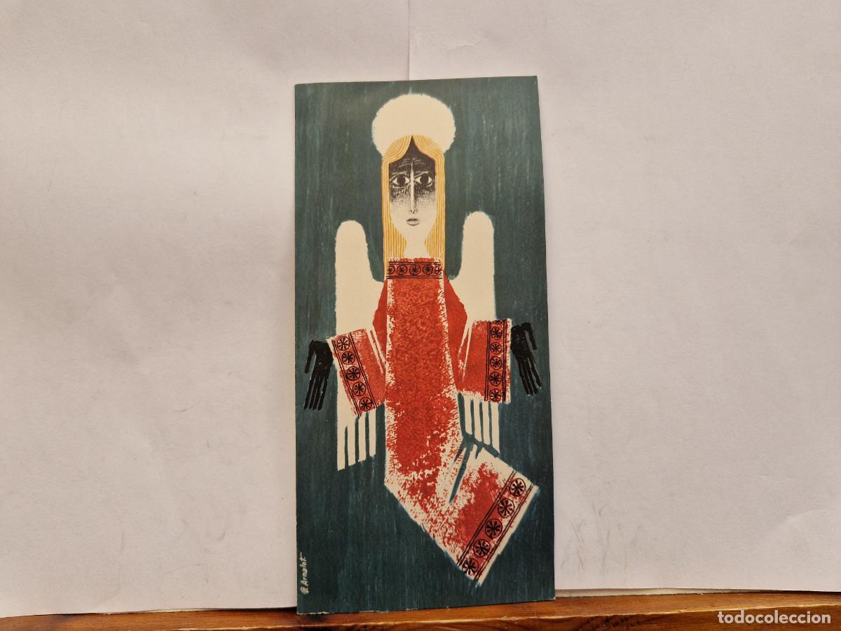 Libros: BONITA POSTAL. CIRCULADA. FELIZ NAVIDAD Y PROSPERO A&Ntilde;O NUEVO. TALLERES FYP. 1961