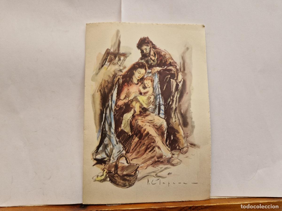 Libros: BONITA POSTAL. CIRCULADA. FELIZ NAVIDAD Y PROSPERO A&Ntilde;O NUEVO. NADAL 1961
