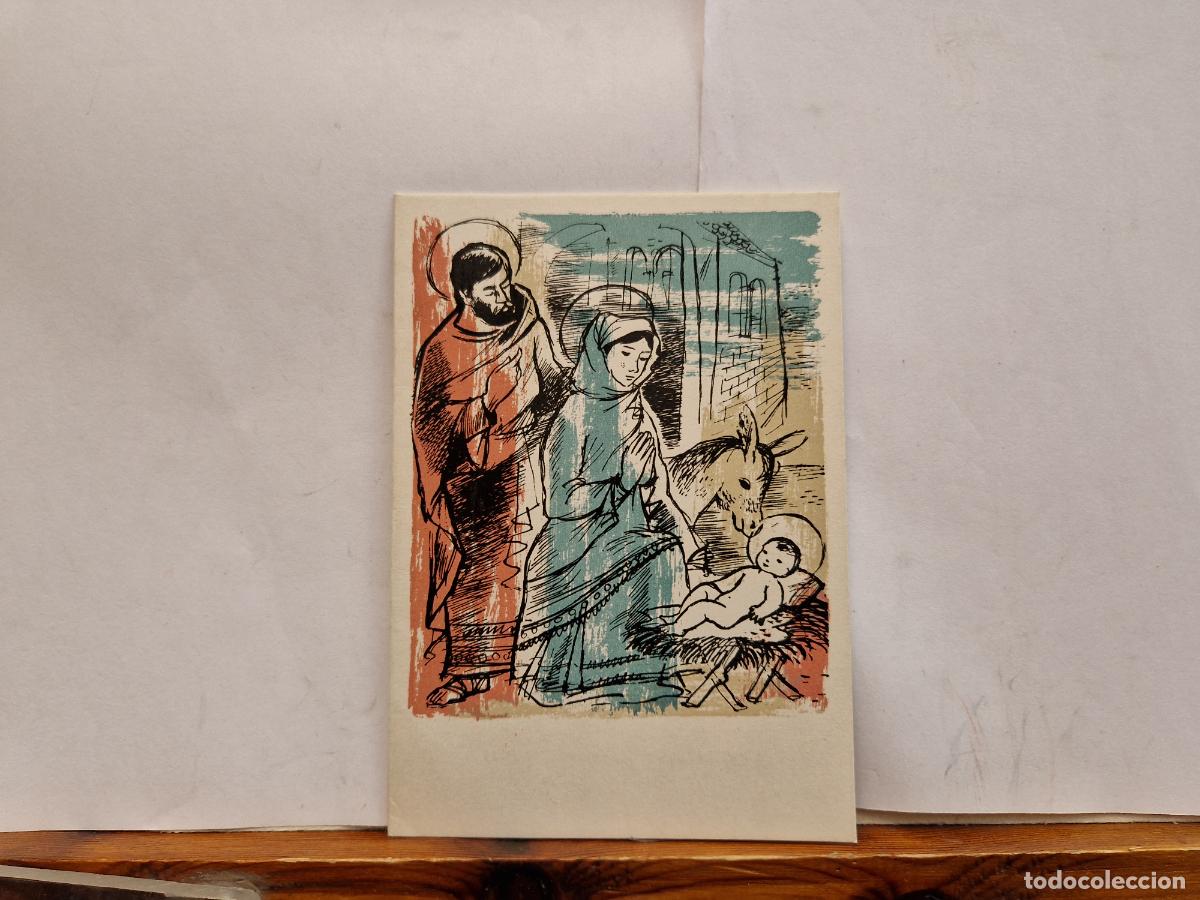 Libros: BONITA POSTAL. CIRCULADA. FELIZ NAVIDAD Y PROSPERO A&Ntilde;O NUEVO.PATENTES Y MARCAS I. PONTI