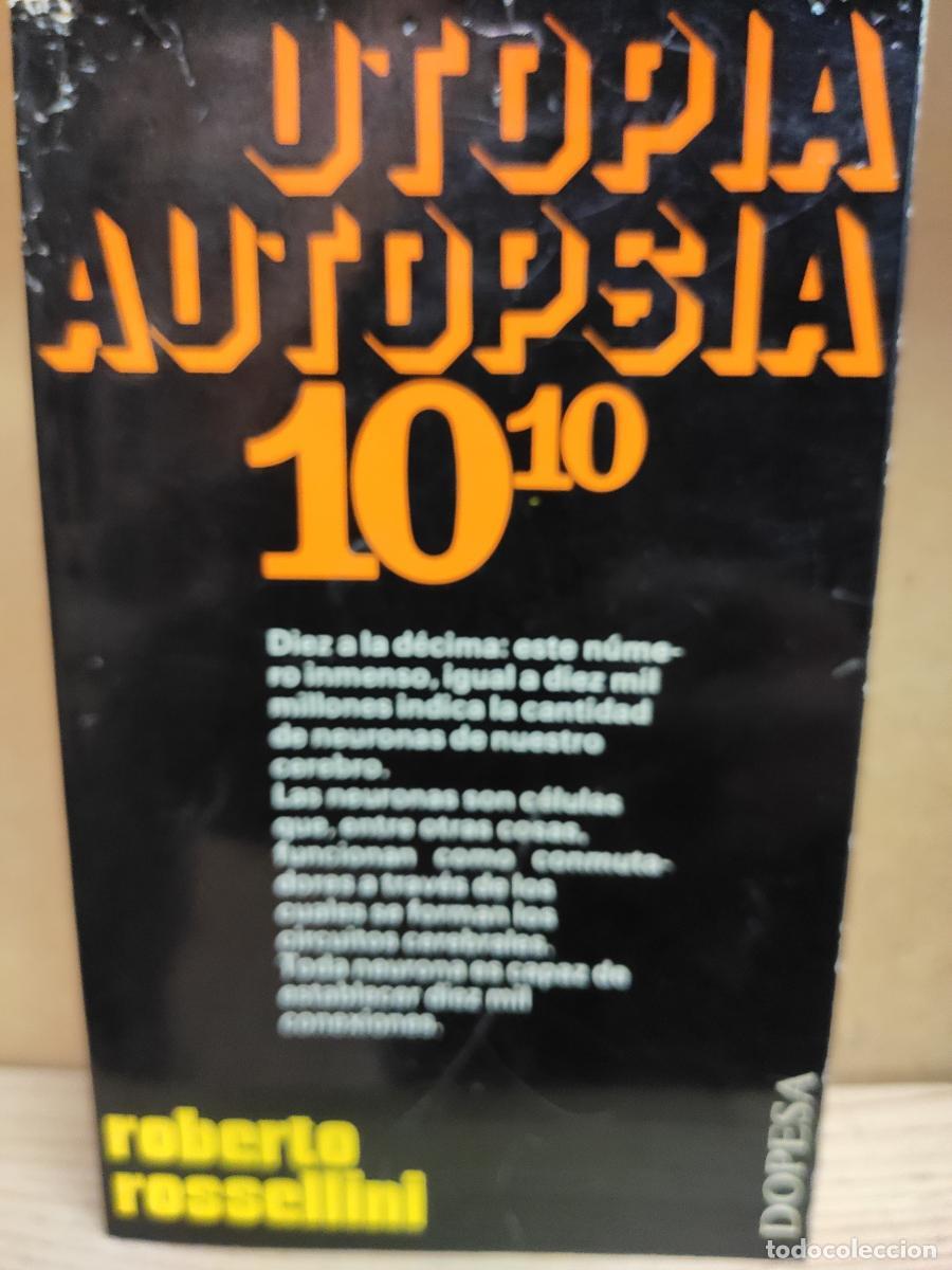 Libros: Utop&iacute;a-Autopsia 10 - Roberto Rossellini - Foto 2
