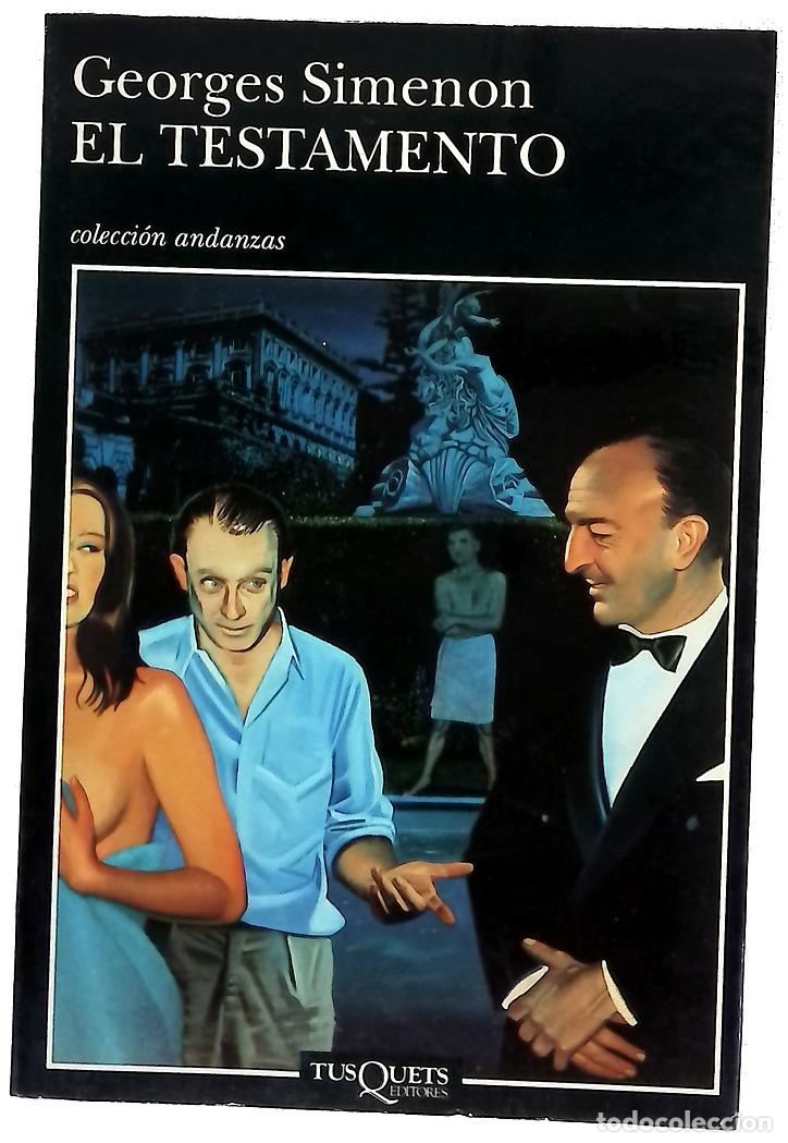 books: El testamento - Simenon, Georges