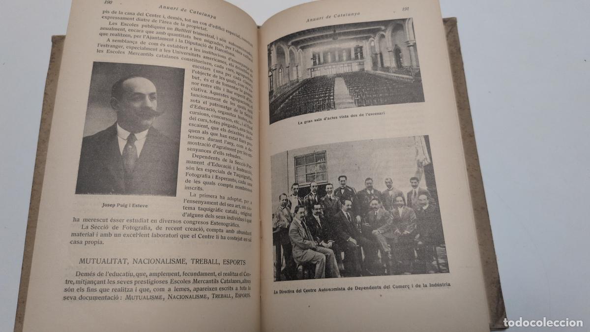 Libros: Anuari de Catalunya 1917 - - Foto 4