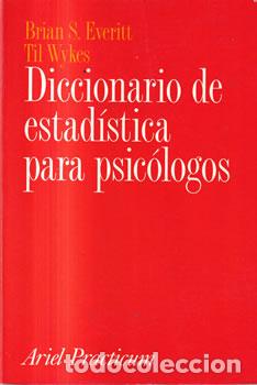Libri di seconda mano: Diccionario de estad&iacute;stica para psic&oacute;logos - Brian S. Everitt / Til Wykes