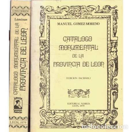 Livros em segunda m&atilde;o: Cat&aacute;logo Monumental de la provincia de Le&oacute;n. 2 tomos - Manuel G&oacute;mez Moreno