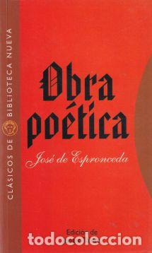 Livros em segunda m&atilde;o: Obra po&eacute;tica - Jos&eacute; de Espronceda