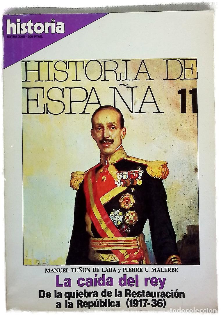 Livres: La ca&iacute;da del rey. de la quiebra de la Restauraci&oacute;n a la Rep&uacute;blica