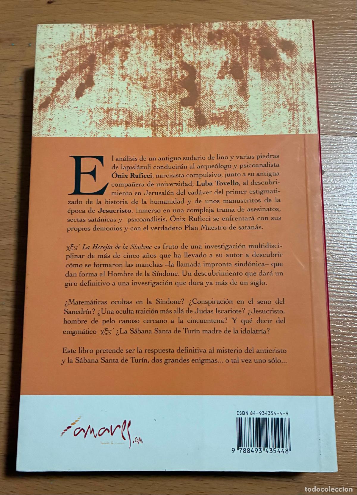 Libros: LA HEREJIA DE LA SINDONE, Francisco Trigueros - Foto 2
