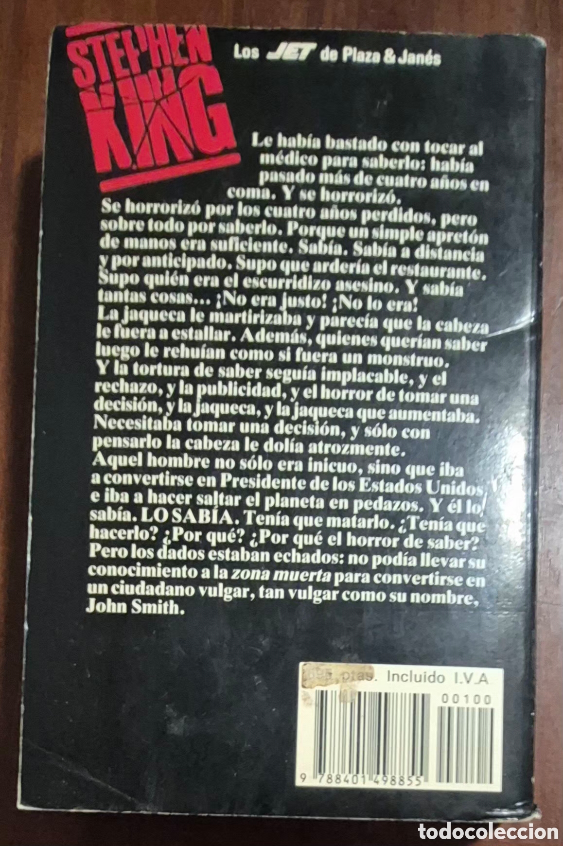 Libros: STEPHEN KING - LA ZONA MUERTA - Foto 2