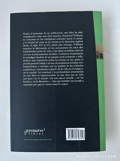 Libros: El campo y la ciudad -Raymond Williams- - Foto 2