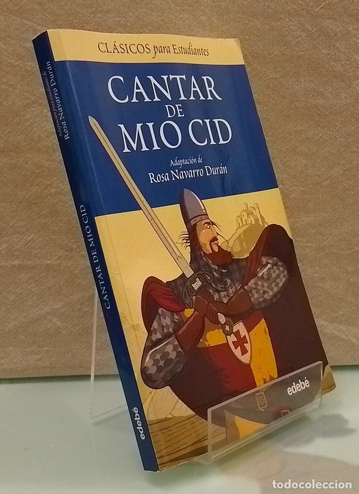 Libros: Cantar de M&iacute;o Cid - an&oacute;nimo