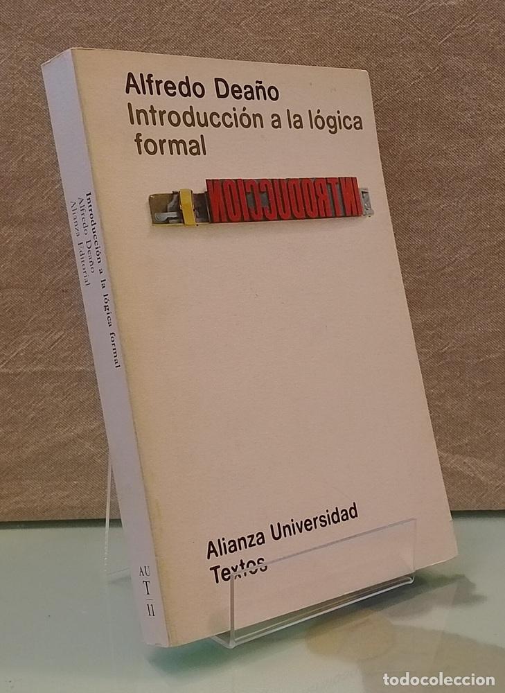 Libros: Introducci&oacute;n a la l&oacute;gica formal - Alfredo Dea&ntilde;o