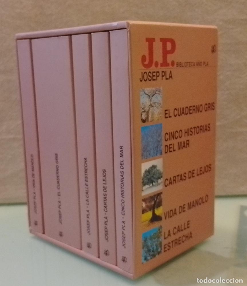 Libros: Biblioteca A&ntilde;o Pla (los cinco tomos en estuche). Cinco historias del mar, Cartas de lejos, La calle