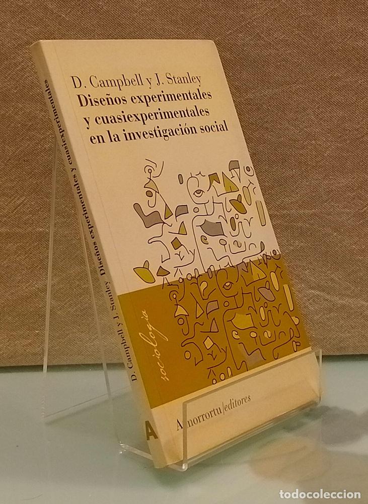 Libros: Dise&ntilde;os experimentales y cuasiexperimentales en la investigaci&oacute;n social - D. Campbell y J. Stanley