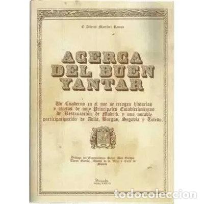 Libros: Acerca del buen yantar- 9788439806080