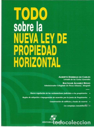 Libros: Todo sobre la nueva Ley de propiedad horizontal- 9788471975300