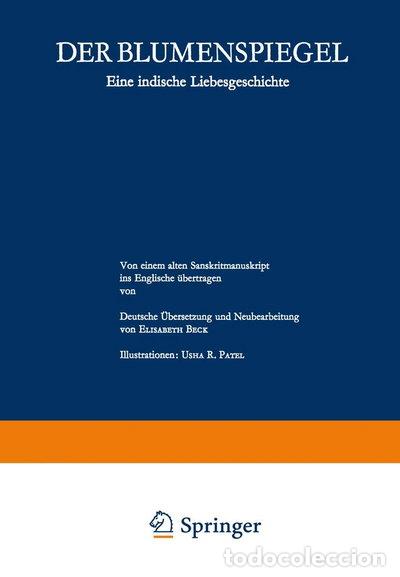 Libros: Der Blumenspiegel: Eine indische Liebesgeschichte- 9783764306403