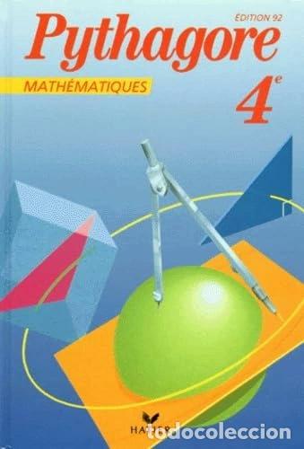 Libros: Math&eacute;matiques, Pythagore 4e- 9782218050718 - Foto 1