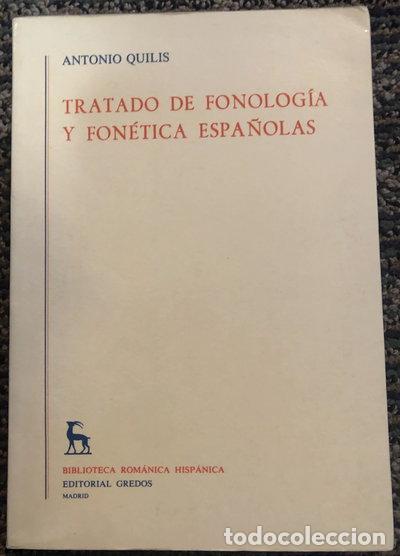 Libros: Tratado de fonolog&iacute;a y fon&eacute;tica espa&ntilde;olas- 9788424916251