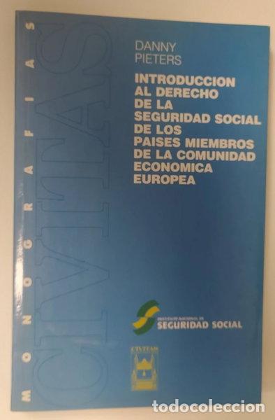 B&uuml;cher: Introducci&oacute;n al derecho de la seguridad social pa&iacute;ses miembros CEE- 9788473989992