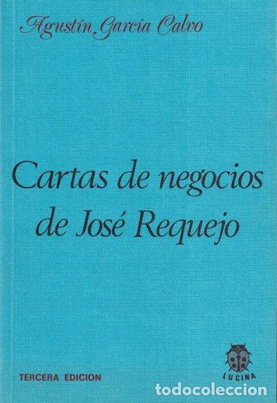 Libros: Cartas de negocios de Jos&eacute; Requejo- 9788485708116