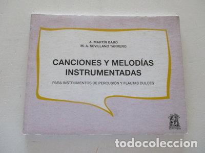 Libros: Canciones y melod&iacute;as instrumentadas para instrumentos de percusi&oacute;n y flautas ...- 9788489081147