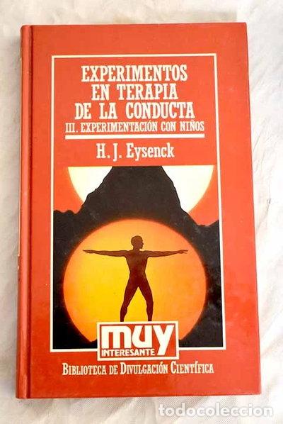 B&uuml;cher: Experimentos en terapia de la conducta- 9788476345191