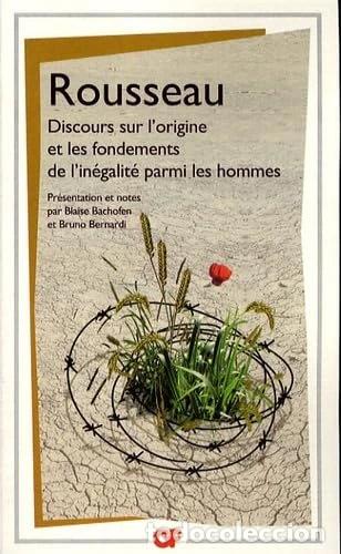 Livres: Discours sur l'origine et les fondements de l'in&eacute;galit&eacute; parmi les hommes- 9782081206809