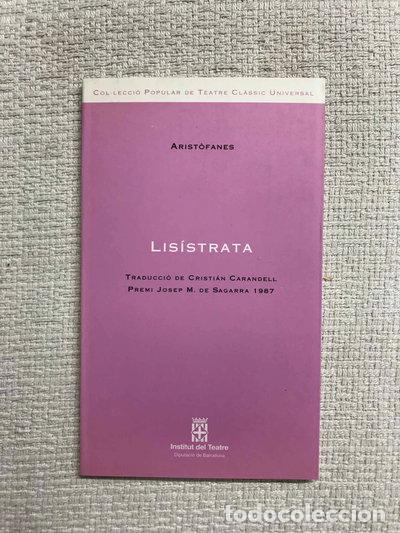 Livres: Lis&iacute;strata- 9788477947356