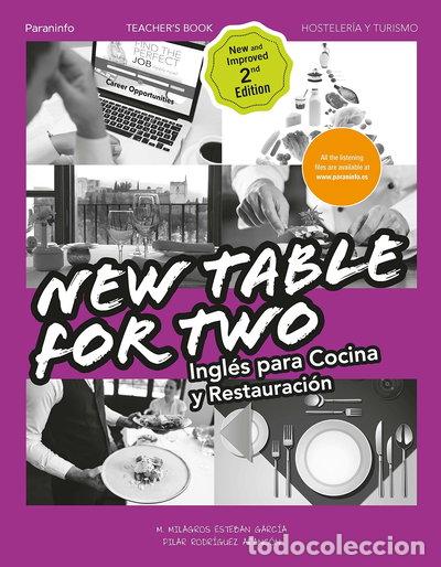 Libros: New Table for two. Ingl&eacute;s para cocina y restauraci&oacute;n- 9788428339025
