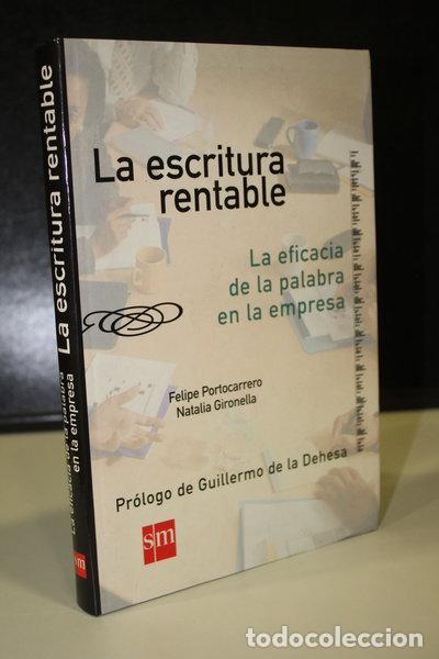 Libri di seconda mano: La escritura rentable- 9788434876026