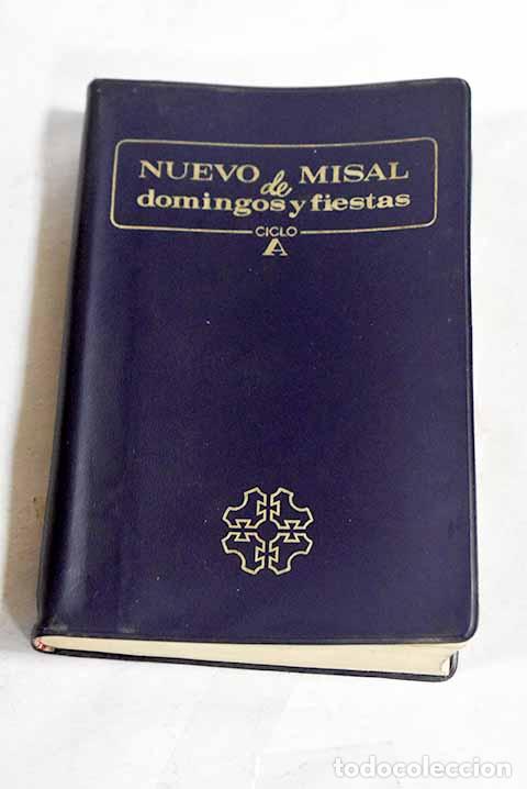 Libros: Nuevo misal de domingos y fiestas: (Ciclo A)