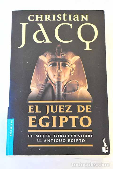 B&uuml;cher: El juez de Egipto: Jacq, Christian.- Jacq, Christian