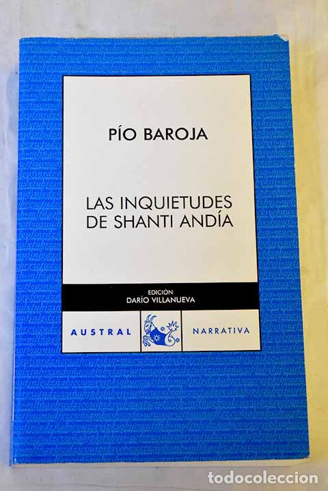 Livros em segunda m&atilde;o: Las inquietudes de Shanti And&iacute;a.- Baroja, P&iacute;o