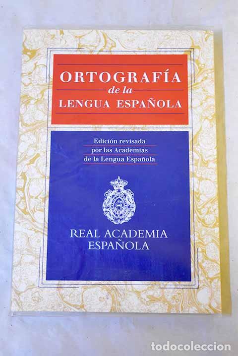 Libros: Ortograf&iacute;a de la lengua espa&ntilde;ola - Foto 1