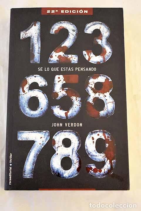 Livros em segunda m&atilde;o: S&eacute; lo que est&aacute;s pensando.- Verdon, John