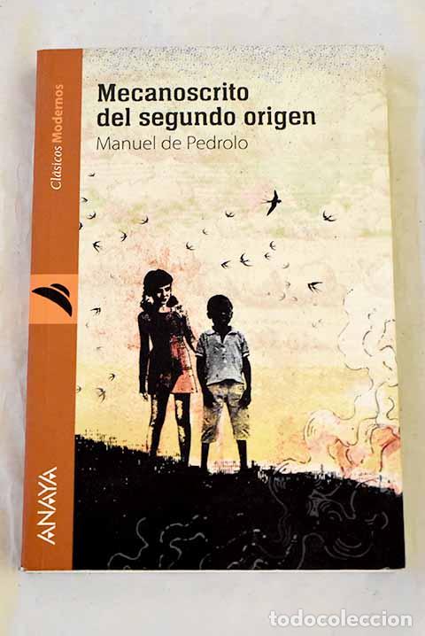 books: Mecanoscrito del segundo origen.- Pedrolo, Manuel de