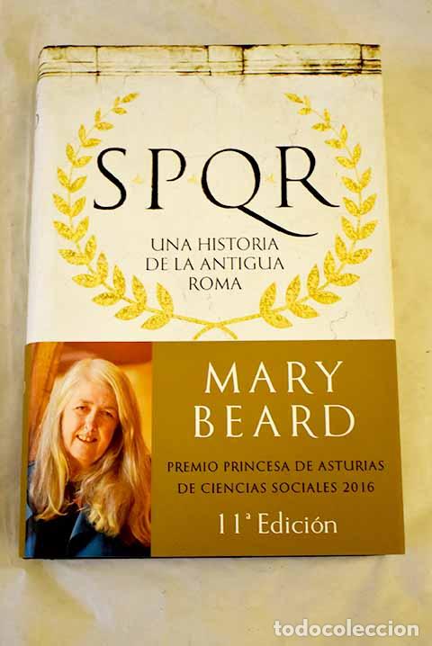 books: SPQR, una historia de la antigua Roma.- Beard, Mary