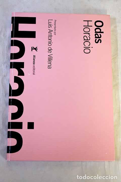 Libros: Odas ; Epodos: Horacio Flaco, Quinto.- Horacio Flaco, Quinto - Foto 1