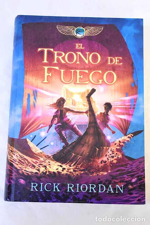 Libri di seconda mano: El trono de fuego: Riordan, Rick.- Riordan, Rick
