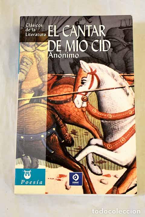 Livres: El cantar de m&iacute;o Cid