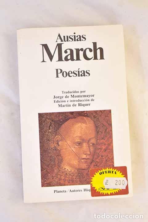 Libri di seconda mano: Poes&iacute;as: March, Ausi&agrave;s.- March, Ausi&agrave;s
