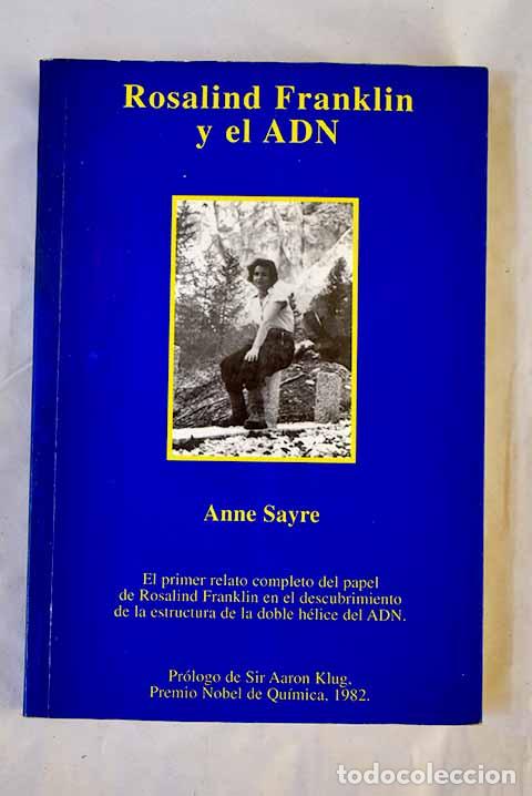 Libros: Rosalind Franklin y el ADN.- Sayre, Anne - Foto 1