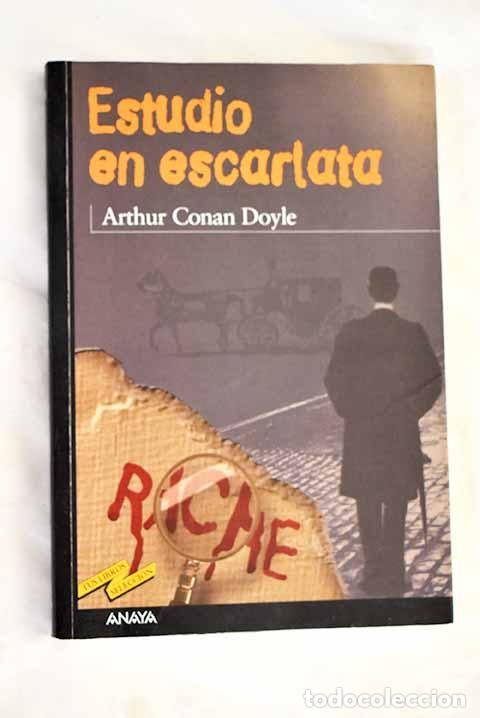 Libros: Estudio en escarlata.- Conan-Doyle, Arthur