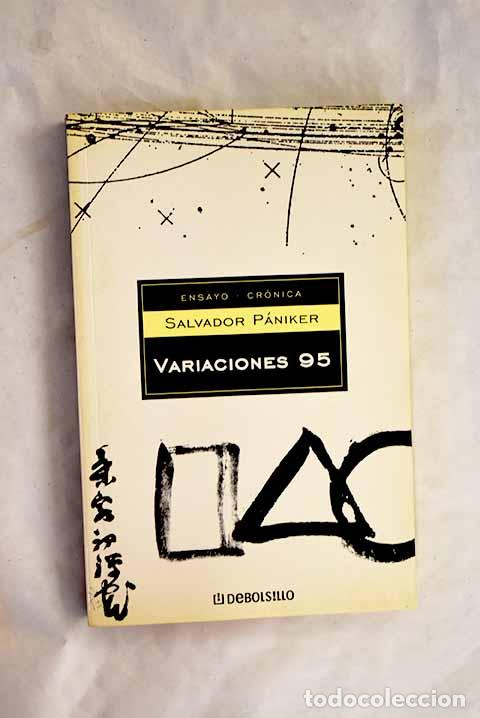 Libros: Variaciones 95: P&aacute;niker, Salvador.- P&aacute;niker, Salvador